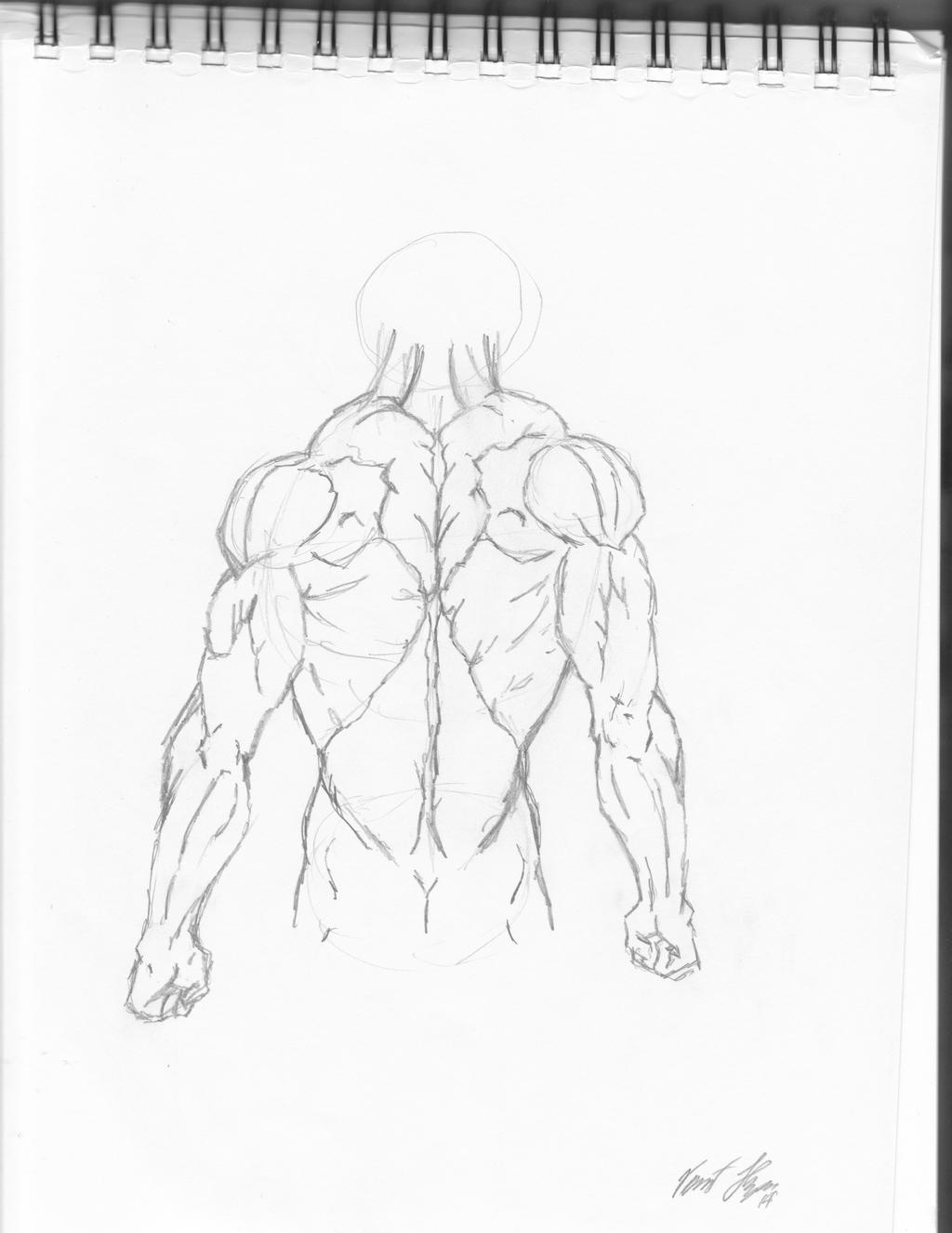 Back Sketch by TheSextaEspada on DeviantArt