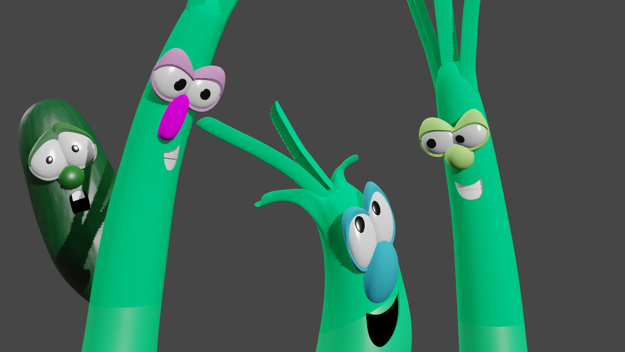 Scallion Deviantart The Scallion Bandits Are Off To It Again Render by Levistah0909 on ...
