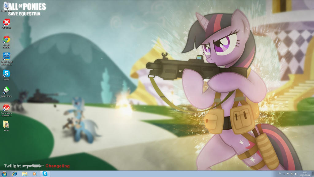 Call of Ponies wallpaper