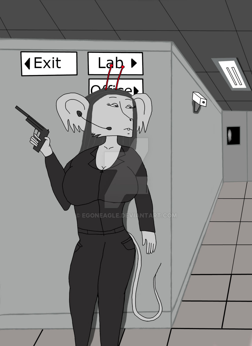 Agente Mouse Agent Mousy by EgonEagle on DeviantArt