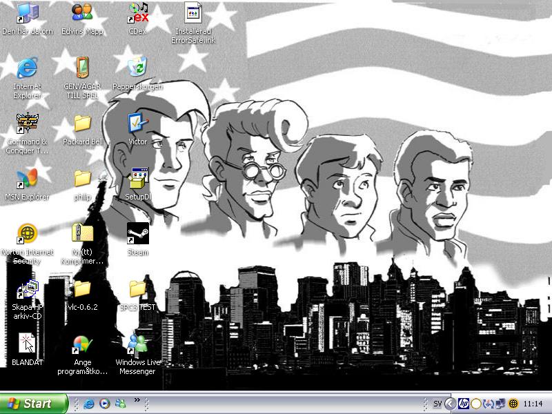 The Real Ghostbusters Desktop