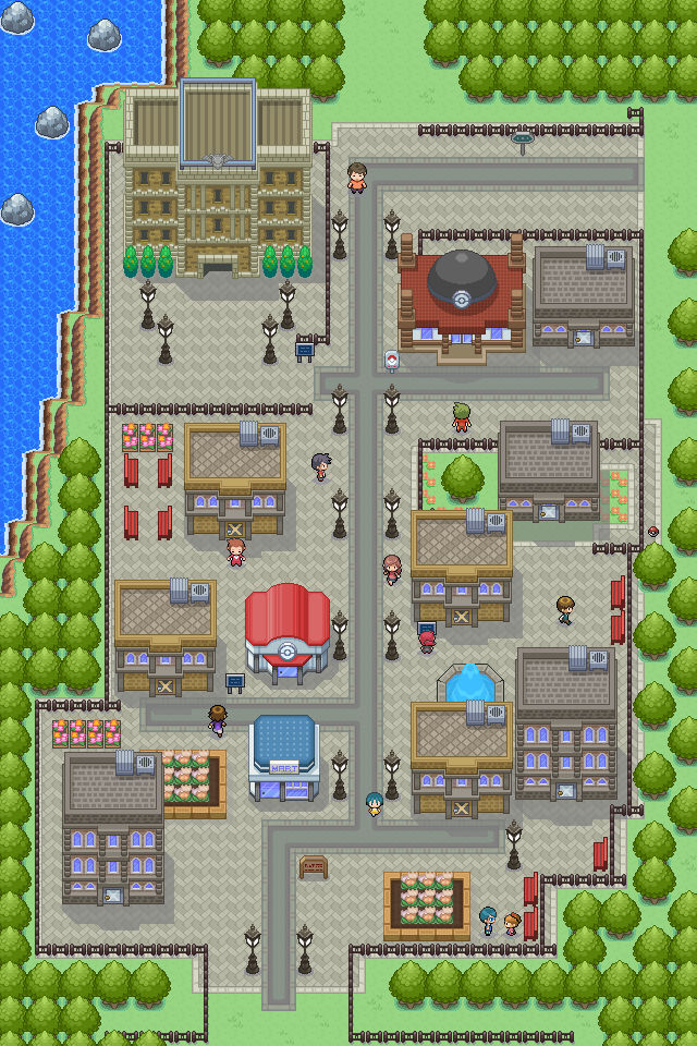 Rustboro City by Lightbulb15 on DeviantArt