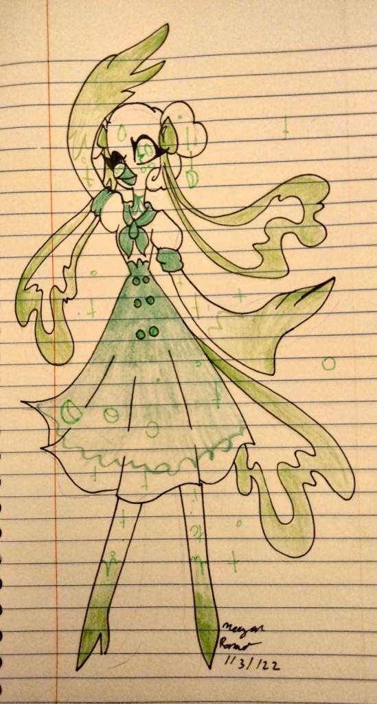 Lime girl by SunFlowerMemory on DeviantArt