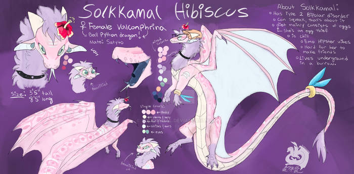 Solkkamal Hibiscus - Current reference sheet