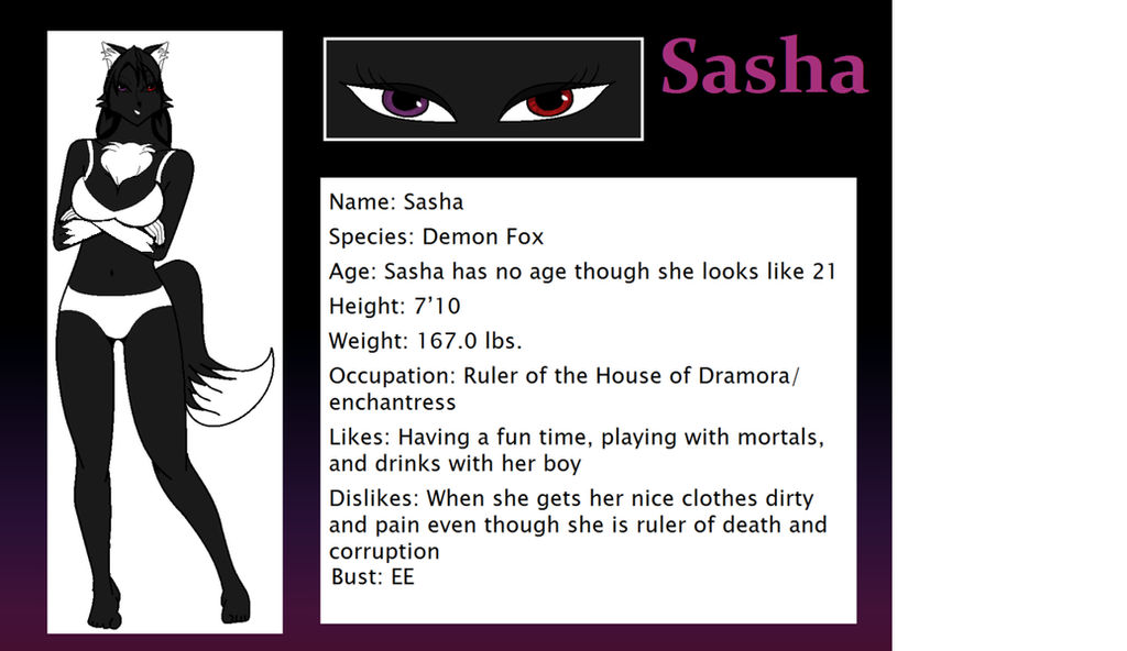 refsheet Sasha