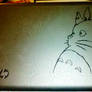Totoro laptop custom