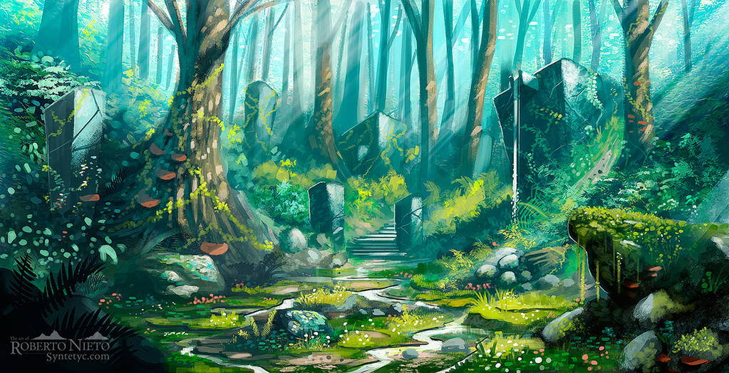 The colorful forest
