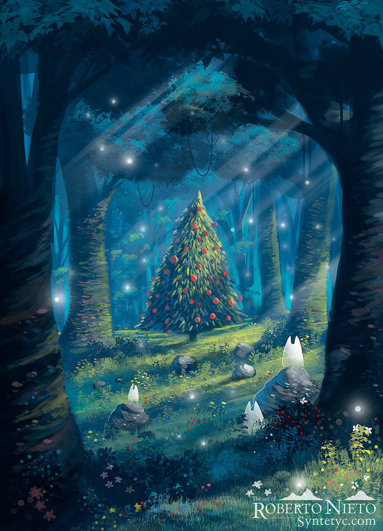 Merry Christmas - FREE PSD DOWNLOAD by Syntetyc