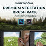 Premium Vegetation Brush Pack