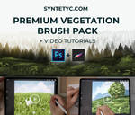 Premium Vegetation Brush Pack by Syntetyc