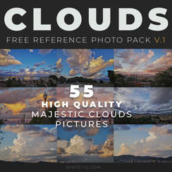 Clouds v1 - Free reference photo pack