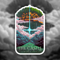The Golden Castle in the Sky - Sticker version
