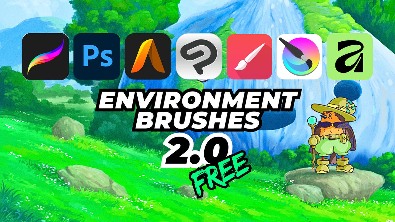 Environment Brushes 2 - Free