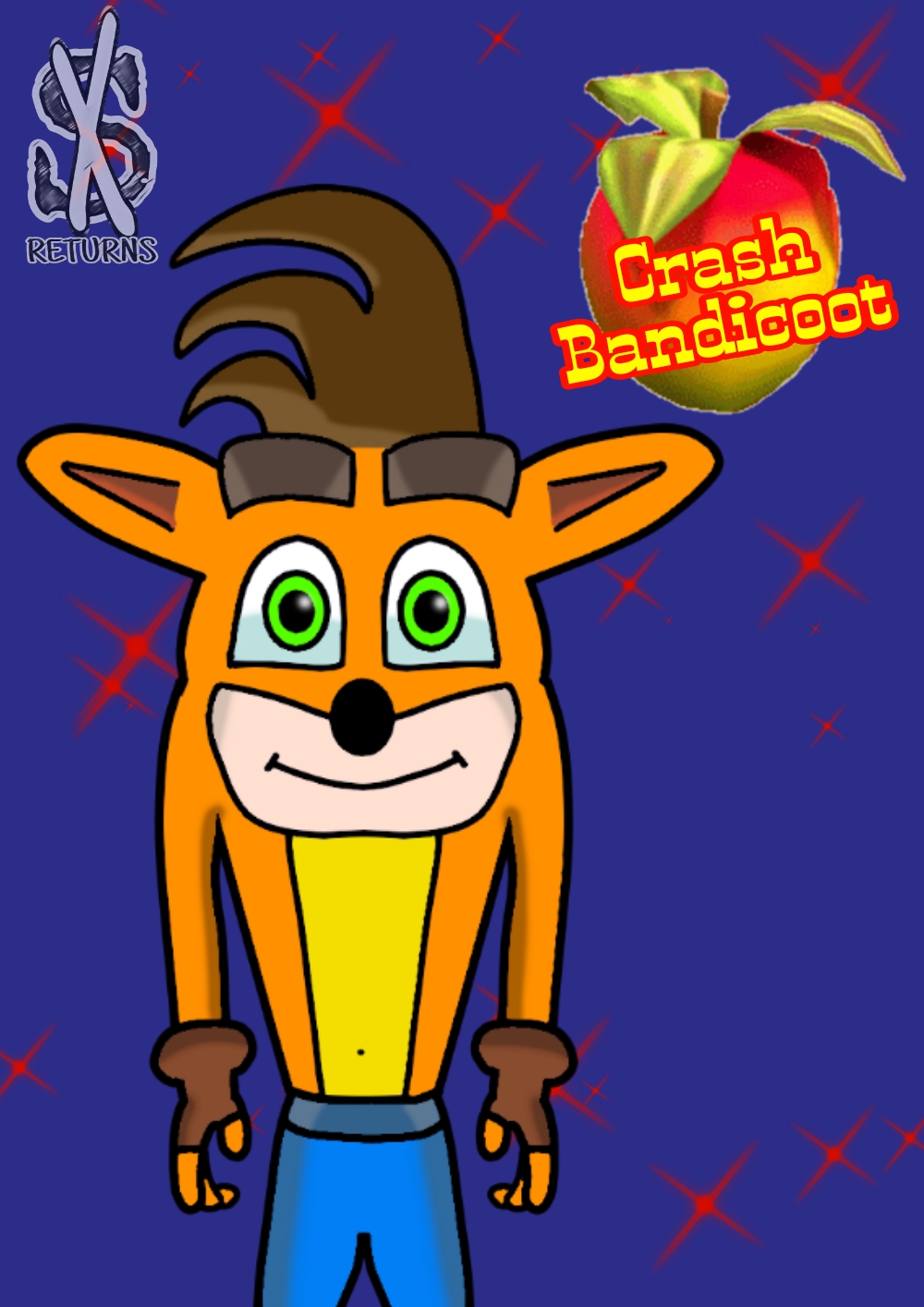 Crash Bandicoot dibujo Remasterizado by ShonBandicoot on DeviantArt