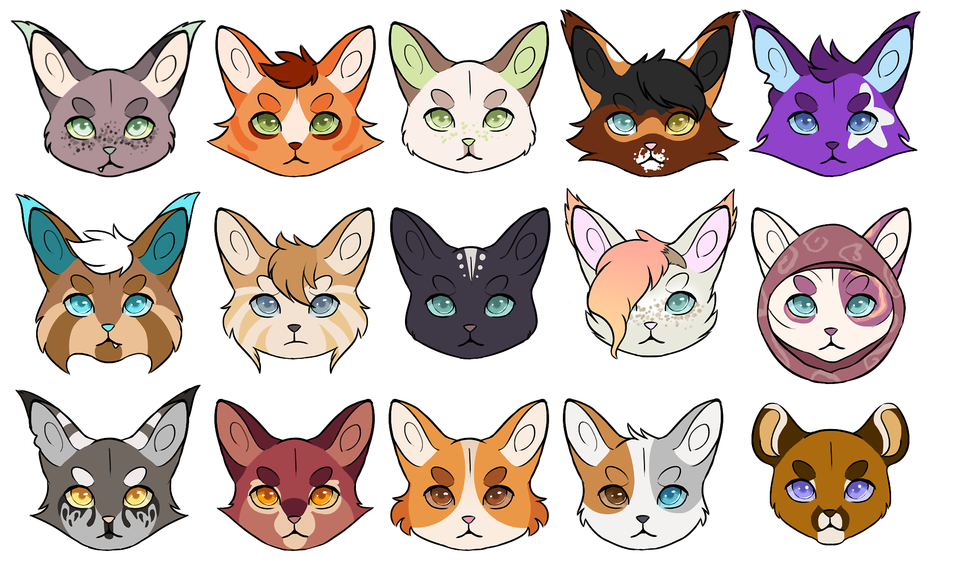 Warrior Cats by Kityote on DeviantArt