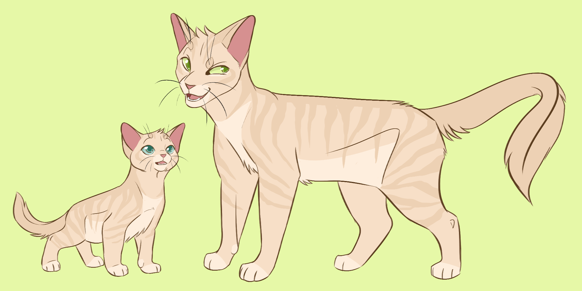 Warrior Cats - Warrior Design 2-3 by Winterstream on DeviantArt