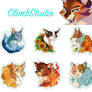 Warrior Cat Stickers - On Sale Now!