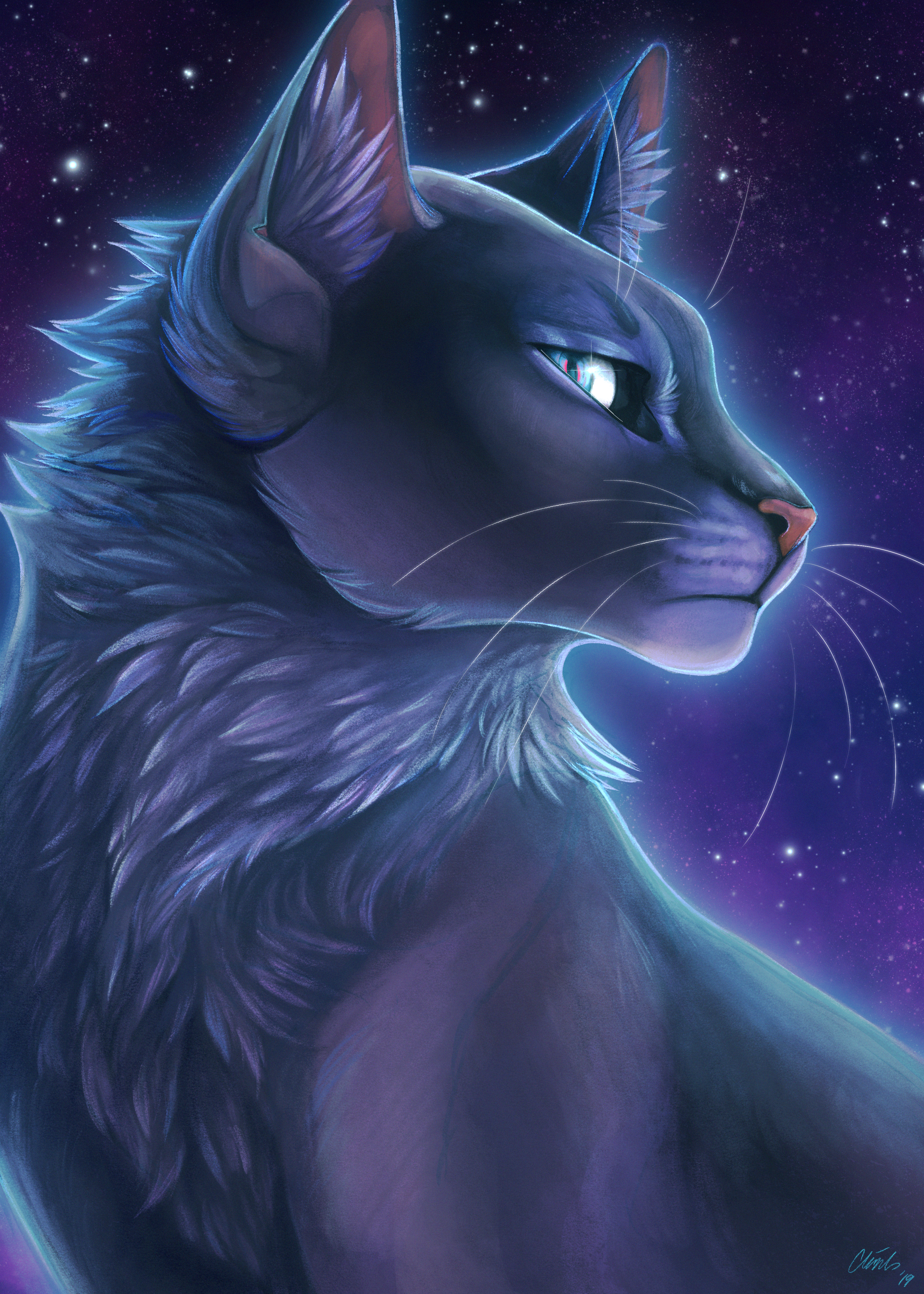 30625 - safe, artist:climbtothestars, bluestar (warrior cats