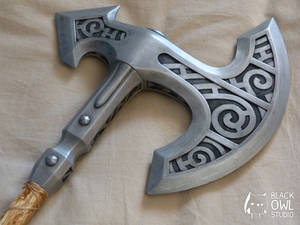 Skyrim : Steel Axe 03