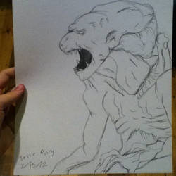 PumpkinHead sketch.