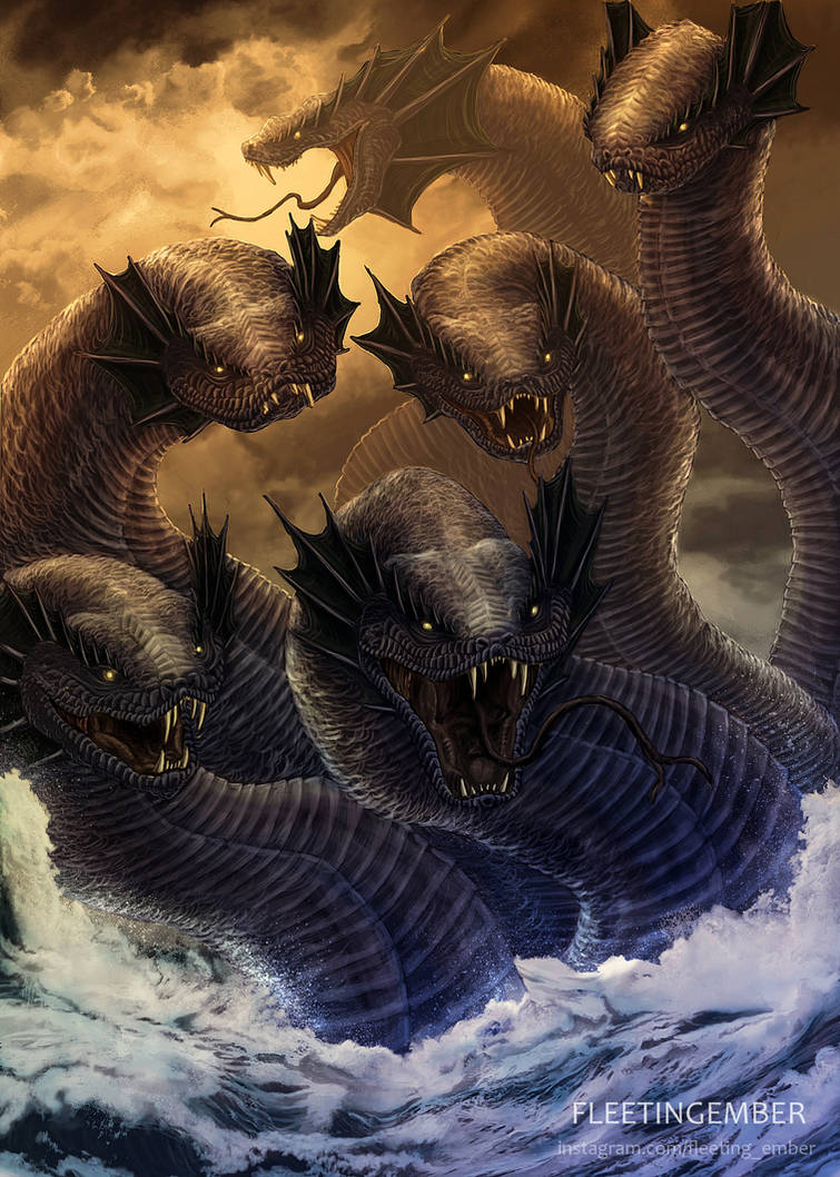 Hydra By FleetingEmber On DeviantArt hydra-by-fleetingember-on-deviantart