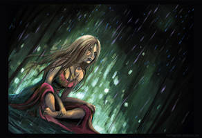 Girl in Rain