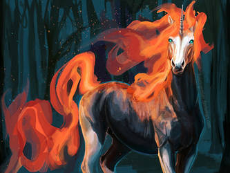 Fire Unicorn