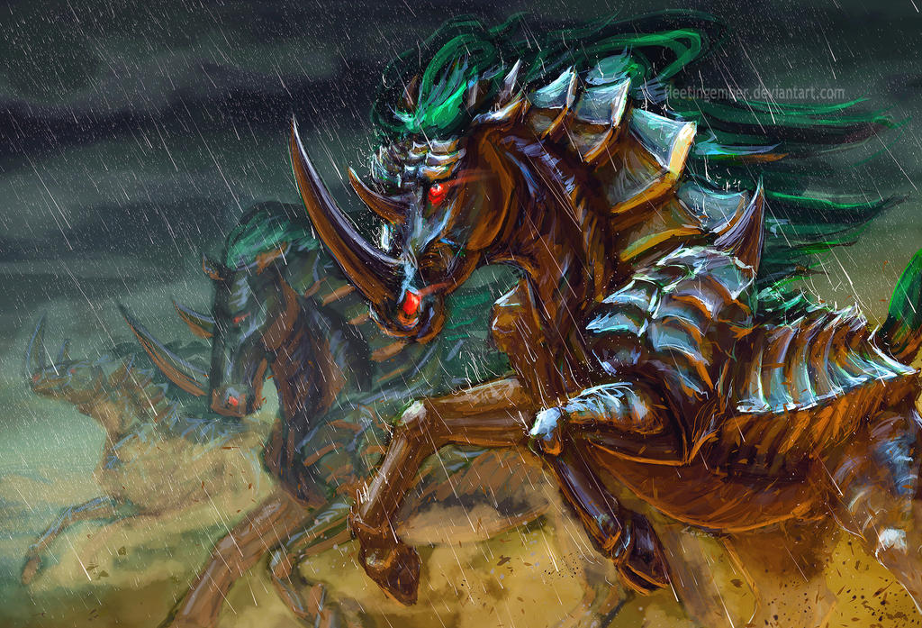 War Unicorn By FleetingEmber On DeviantArt