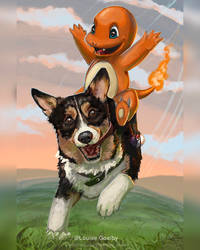Afternoon Ride - Charmander and Niri