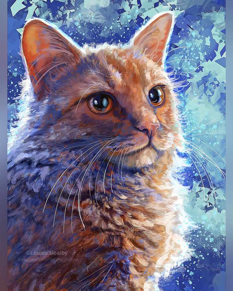 Cat commission by FleetingEmber on DeviantArt