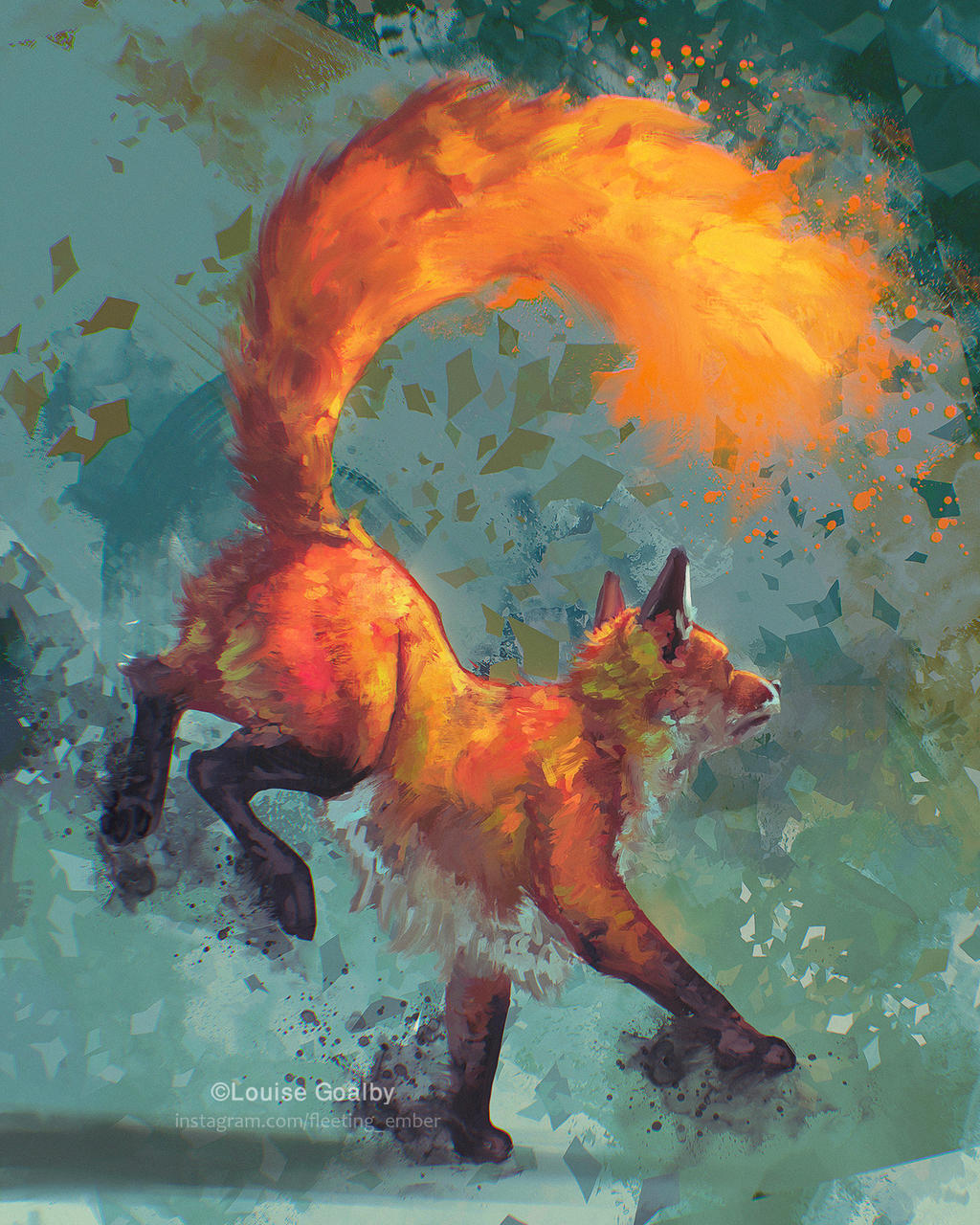Fire Fox by FleetingEmber on DeviantArt