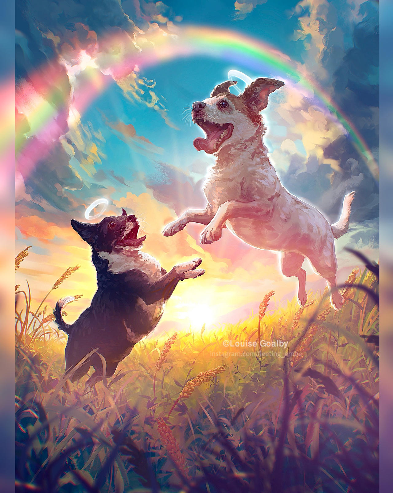 Over The Rainbow Ride Over the Rainbow Bridge by FleetingEmber on DeviantArt