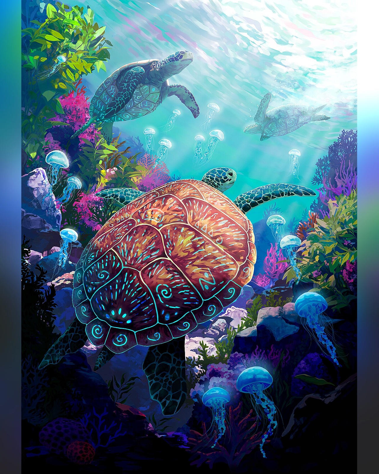 Runic Turtle by FleetingEmber on DeviantArt
