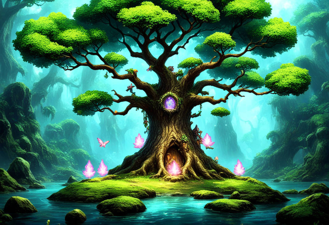 Manam Tree Mana tree by drozilmitch on DeviantArt