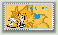 Tails fan stamp by KimberlyTheHedgie