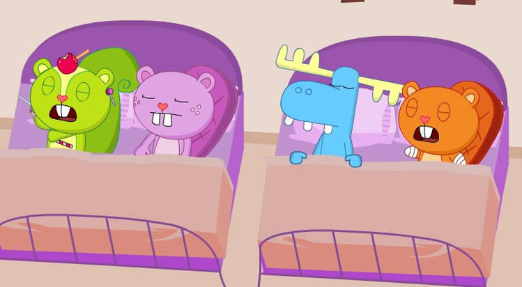HTF Nutty Toothy Sleep And Lumpy Handy Sleep by jmpootypot on DeviantArt