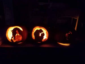 All Beauty and the Beast Pumpkin Carvings 2017