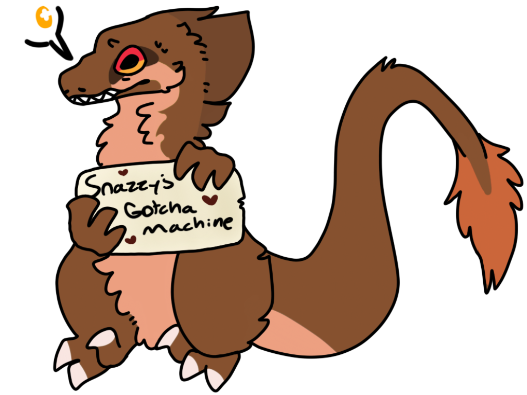 Gotcha Machine Evil gotcha machine (closed) by Snaz-zy on DeviantArt