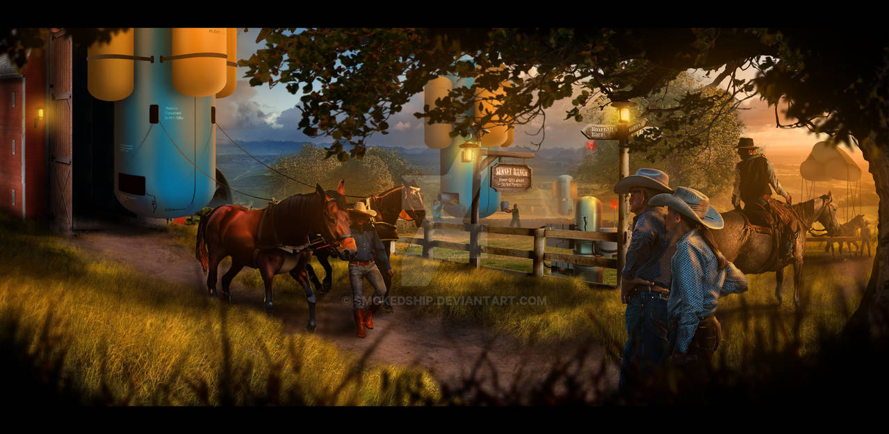 Sunset Ranch by Smokedship on DeviantArt