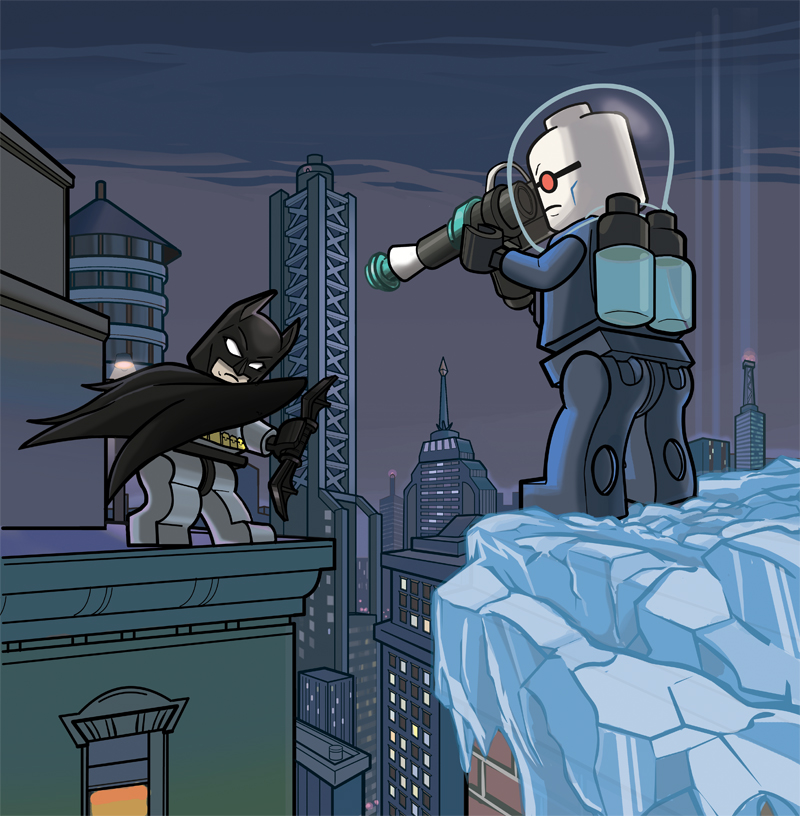 Lego Batman vs Mr. Freeze