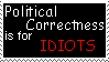 PC is for IDIOTS Stamp