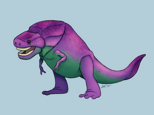 Barney the Purple Oh Dear God What Is That