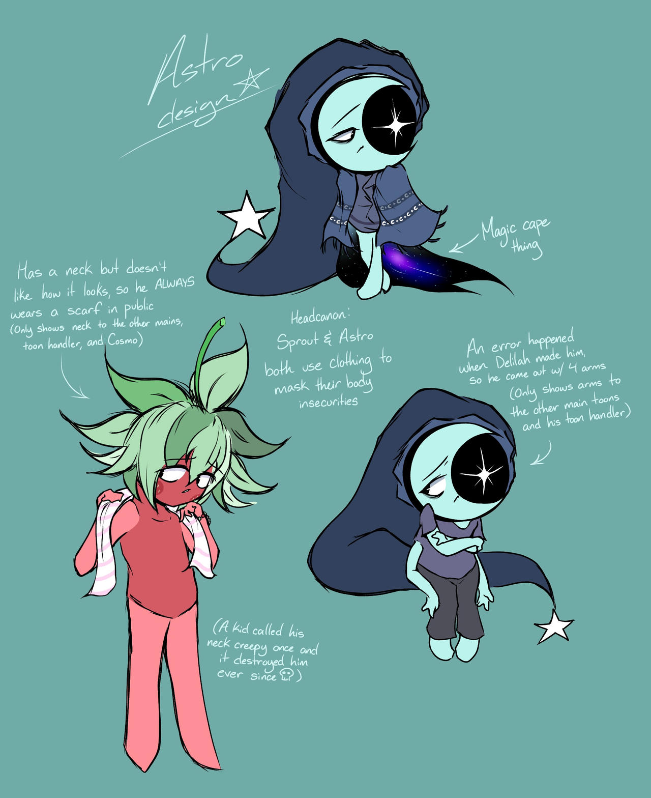 Astro Rant Design Astro design + headcanons by DeadlySyrup on DeviantArt