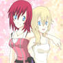 Kairi and Namine - Coloured