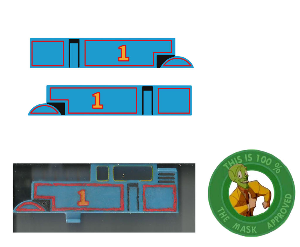 Tomy Tracmaster Thomas's Side Decals by Jules1114 on DeviantArt