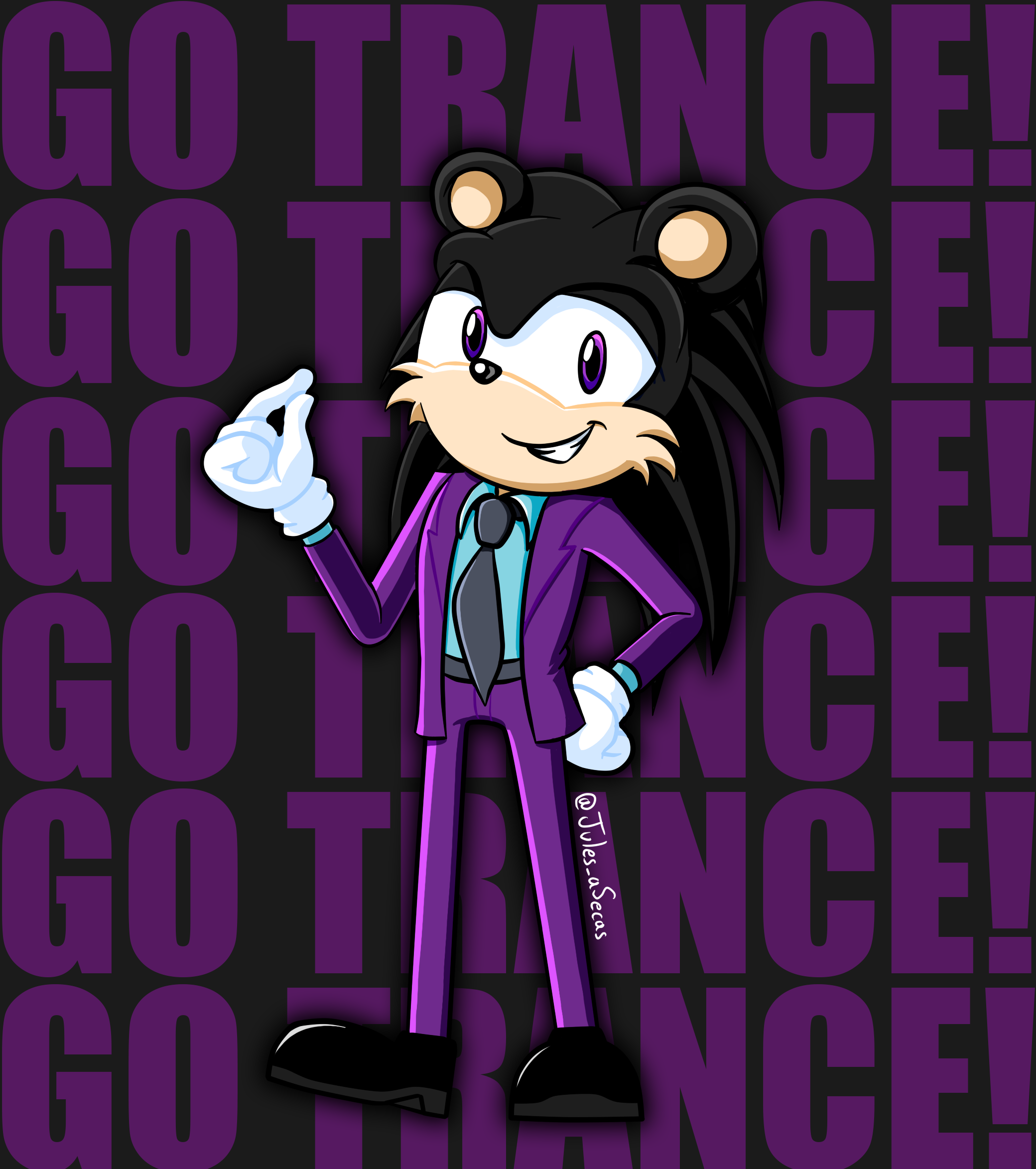 Mr. Trance in Sonic Style by Jules1114 on DeviantArt