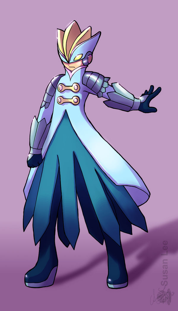 MMBN: Iris.EXE, NetNavi Form by Soulivium on DeviantArt