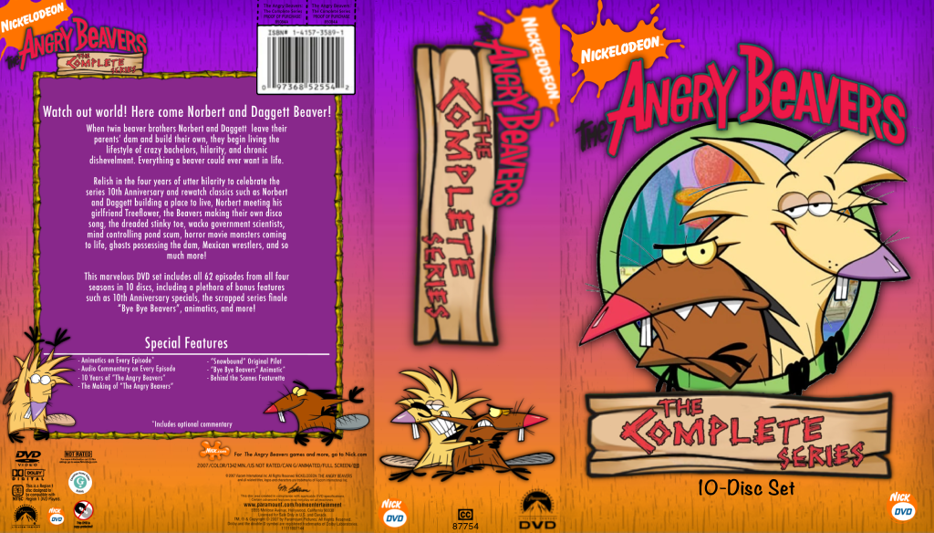 The Angry Beavers: The Complete Series by KingoftheJungle1988 on DeviantArt