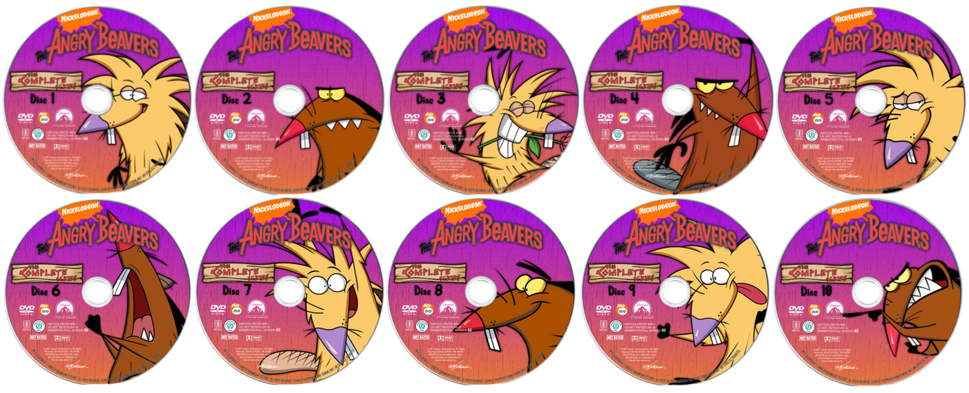 Angry Beaver Menu The Angry Beavers: The Complete Series (Discs) by KingoftheJungle1988 ...