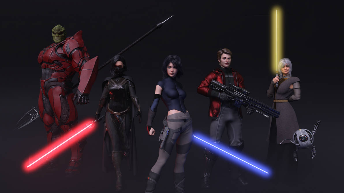 SW Cast by WanderingOneironaut on DeviantArt